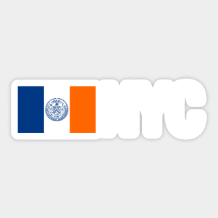 NYC - New York City Flag Sticker